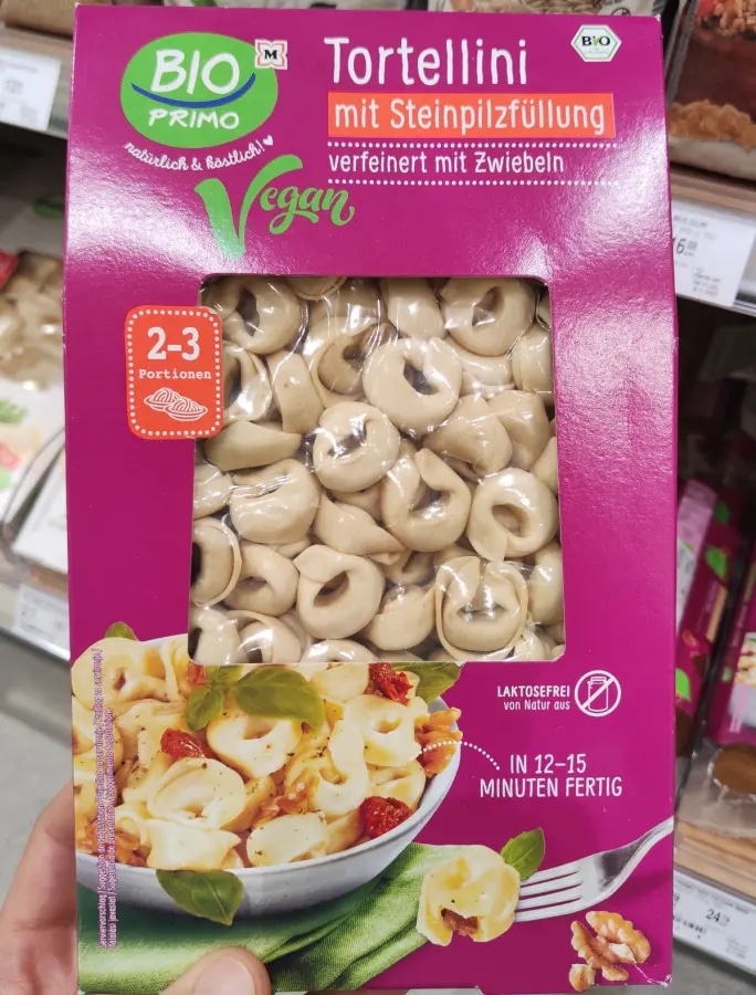 BIO Tortellini - Akcija u trgovini Mueller