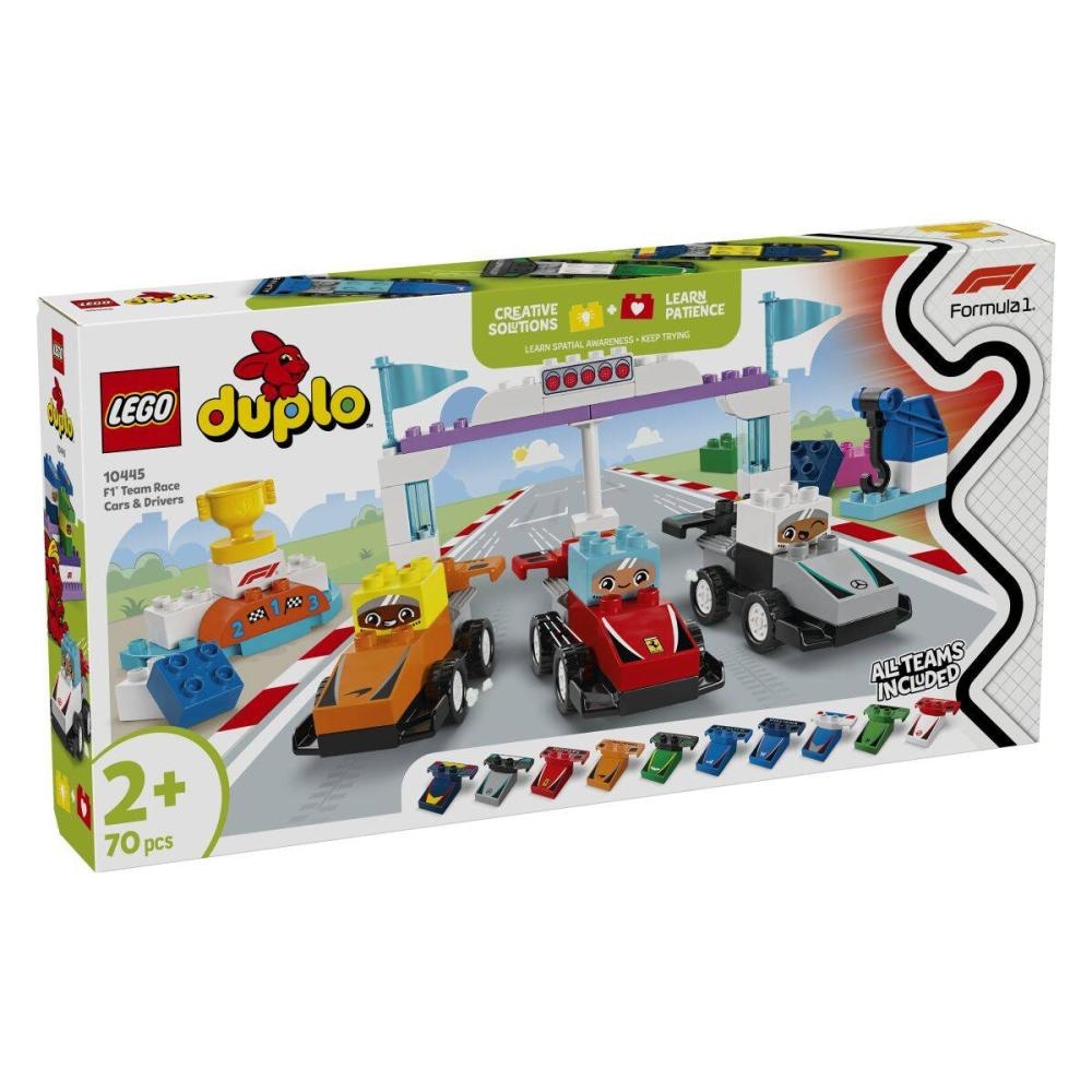 LEGO Duplo Trkaći automobili i vozači timova za F1® 70 kom.