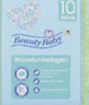 Beauty Baby jednokratne podloge za previjanje 10 kom - Akcija u trgovini Mueller