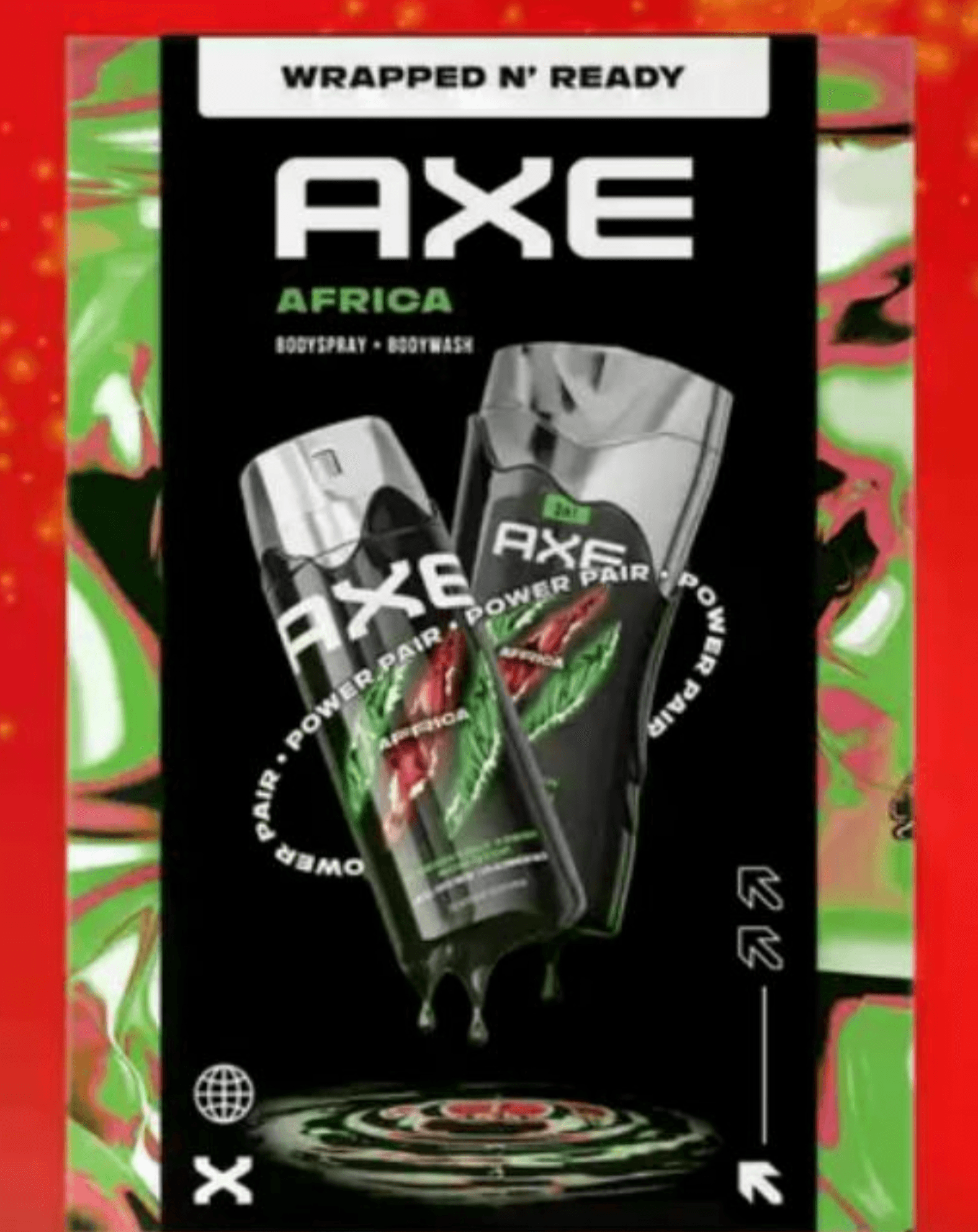 Axe Poklon paket Africa, Black ili Dark Temptation
