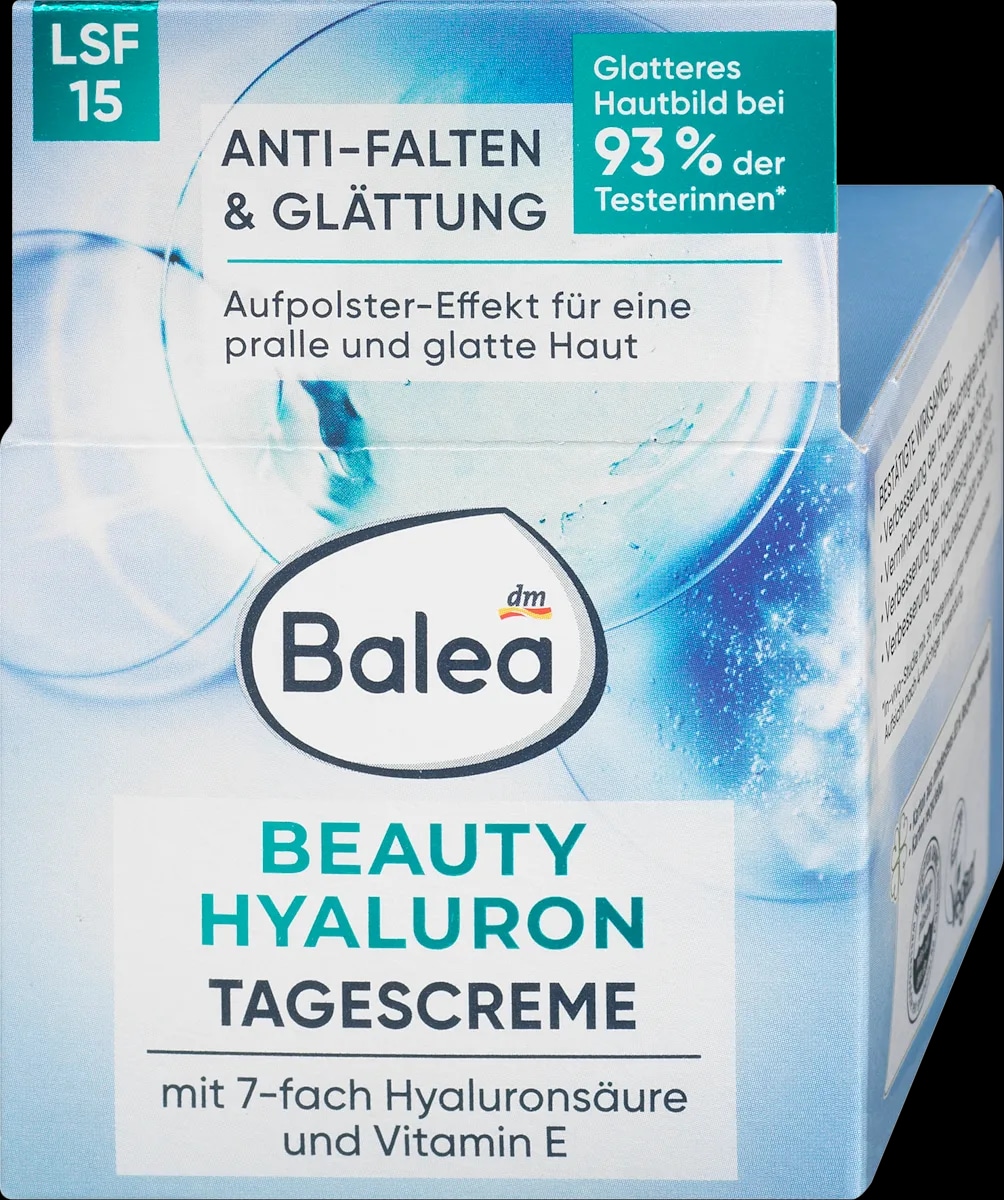 Balea Beauty Hyaluron dnevna krema za lice 50 ml - Akcija u trgovini Dm