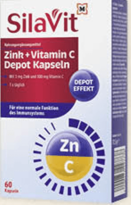 Silavit Cink + Vitamin C Depot Kapseln 60 kom - Akcija u trgovini Mueller