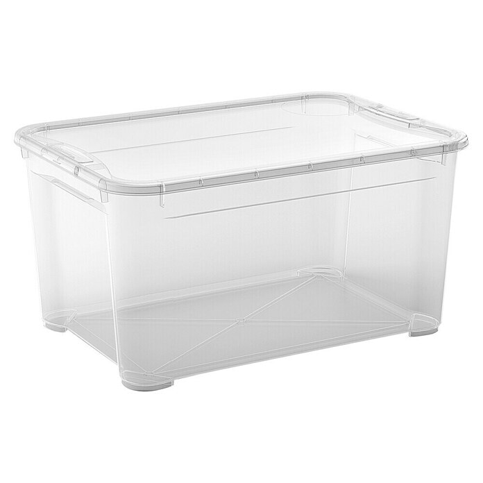 Kutija za pohranjivanje 'Clear Box' 'M' d 54,8 x š 38,4 x v 18,9 cm, 31 l - Akcija u trgovini Bauhaus