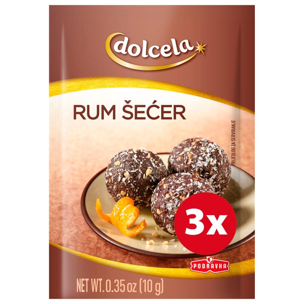 Dolcela Rum šećer 3x100 g - Akcija u trgovini Metro