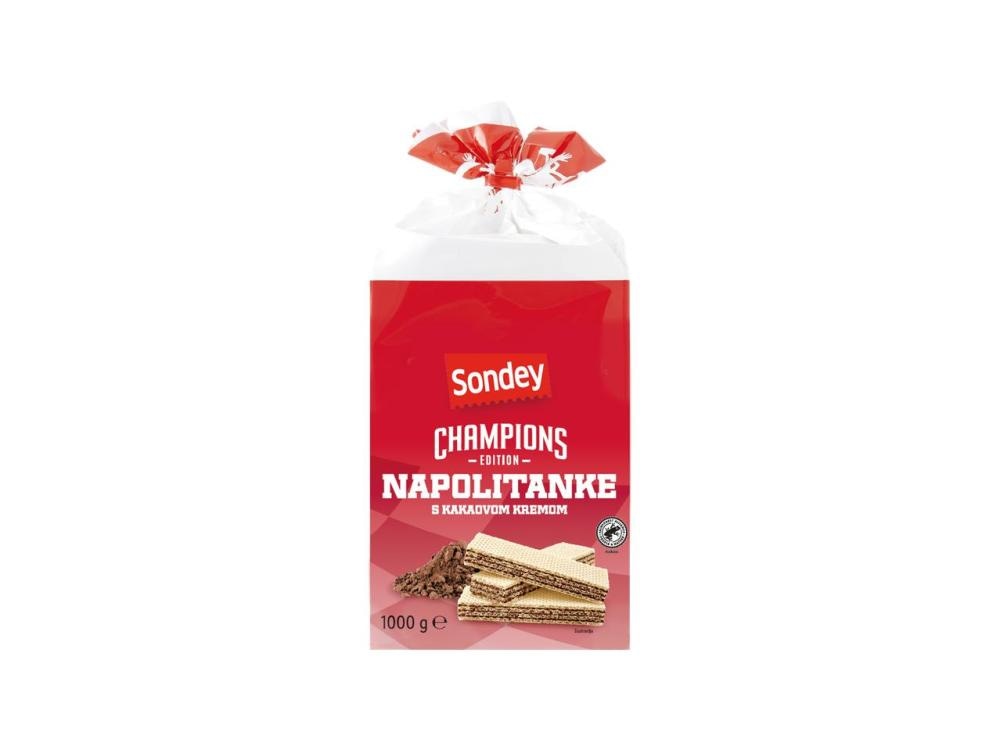 Sondey Mini napolitanke 500 g - Akcija u trgovini Lidl