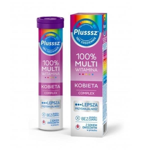 Plusssz 100% multivitamin Woman complex - Akcija u trgovini Žabac