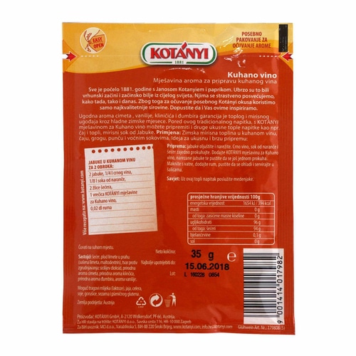 KOTANYI Mješavina za kuhano vino 35 g