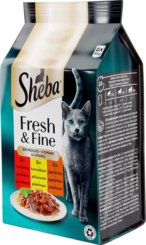 SHEBA odabrani okusi 6x50 g - Akcija u trgovini Zoo City