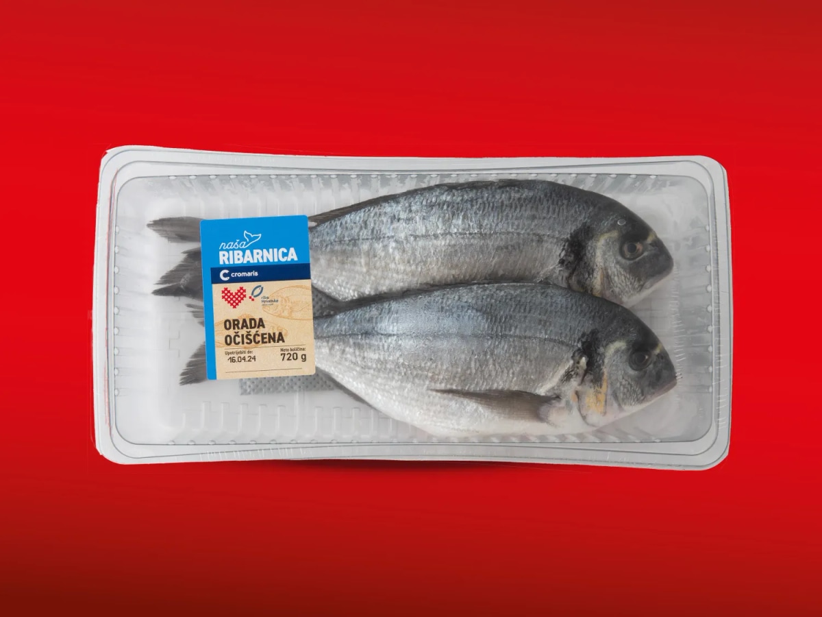 Svježa očišćena jadranska orada 720 g - Akcija u trgovini Lidl