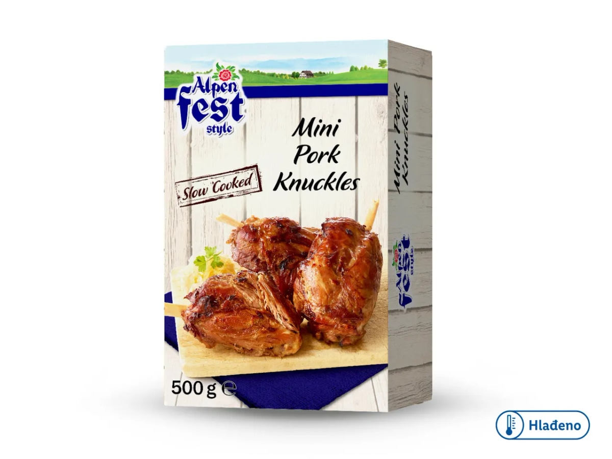 Mini svinjska koljenica 500 g - Akcija u trgovini Lidl