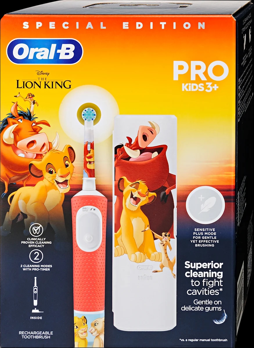 Oral-B četkica Pro Kids 3 - Frozen / Lion King - sa etui-em - Akcija u trgovini Centar Tehnike