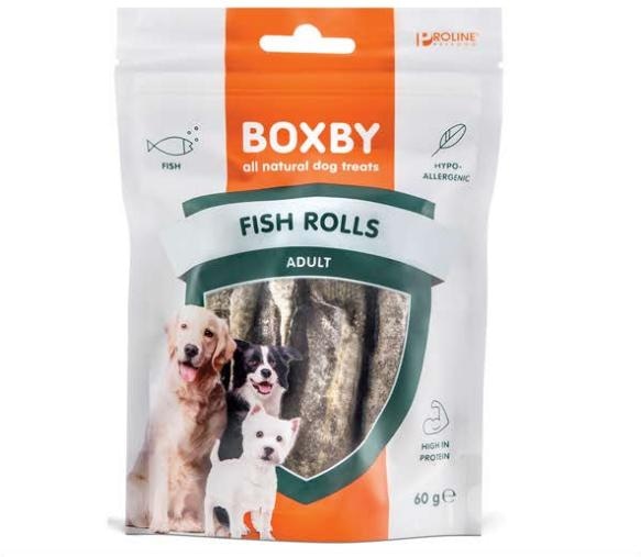 Boxby Fish Rolls 60 g - Akcija u trgovini Pet Home