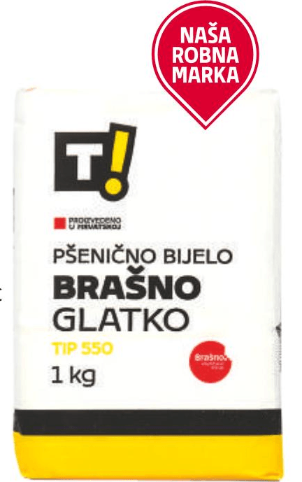 T! Brašno glatko 1 kg