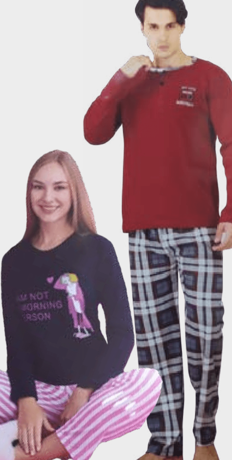 Ženska ili muška pidžama 1 kom