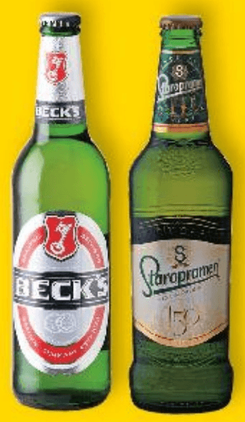 Beck's ili Staropramen Pivo 0,5 l