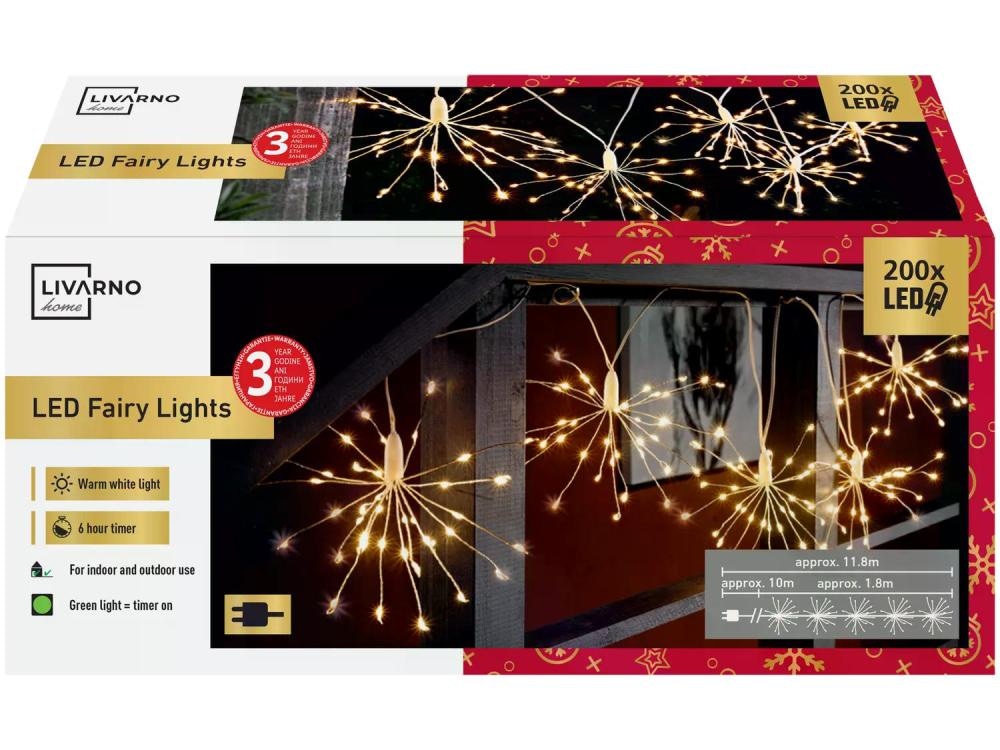 LIVARNO home LED dekorativne lampice