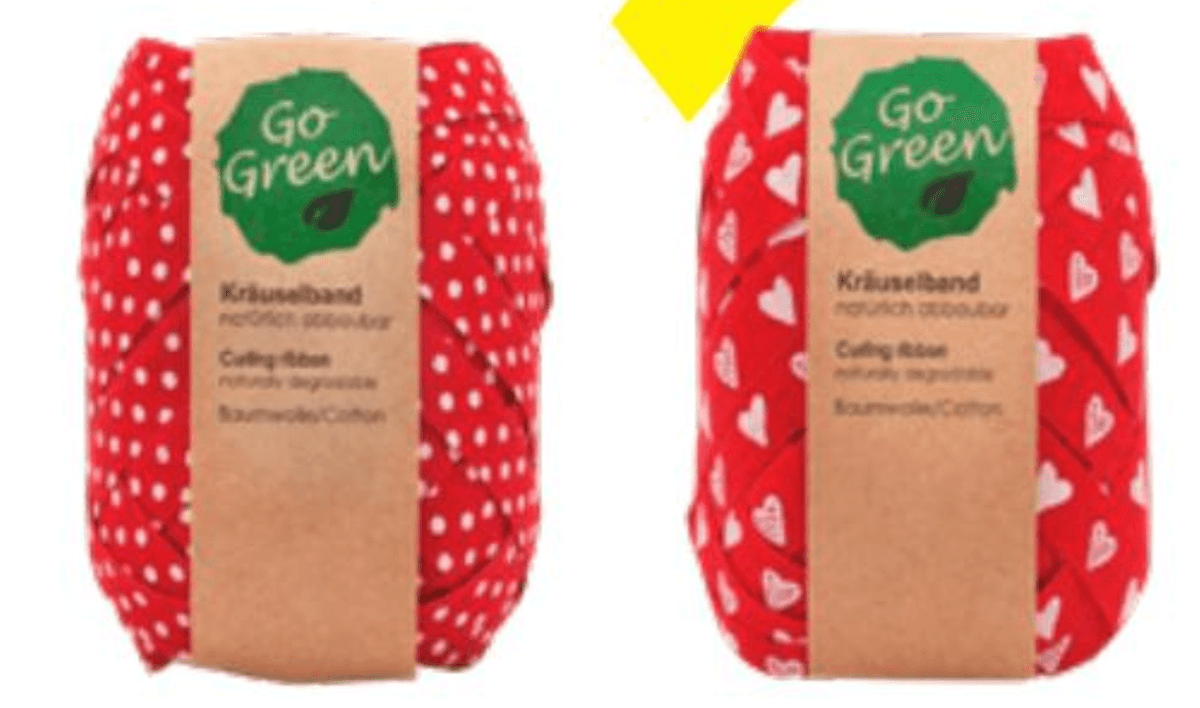 Ukrasna vrpca GO GREEN 12 m - Akcija u trgovini Tedi