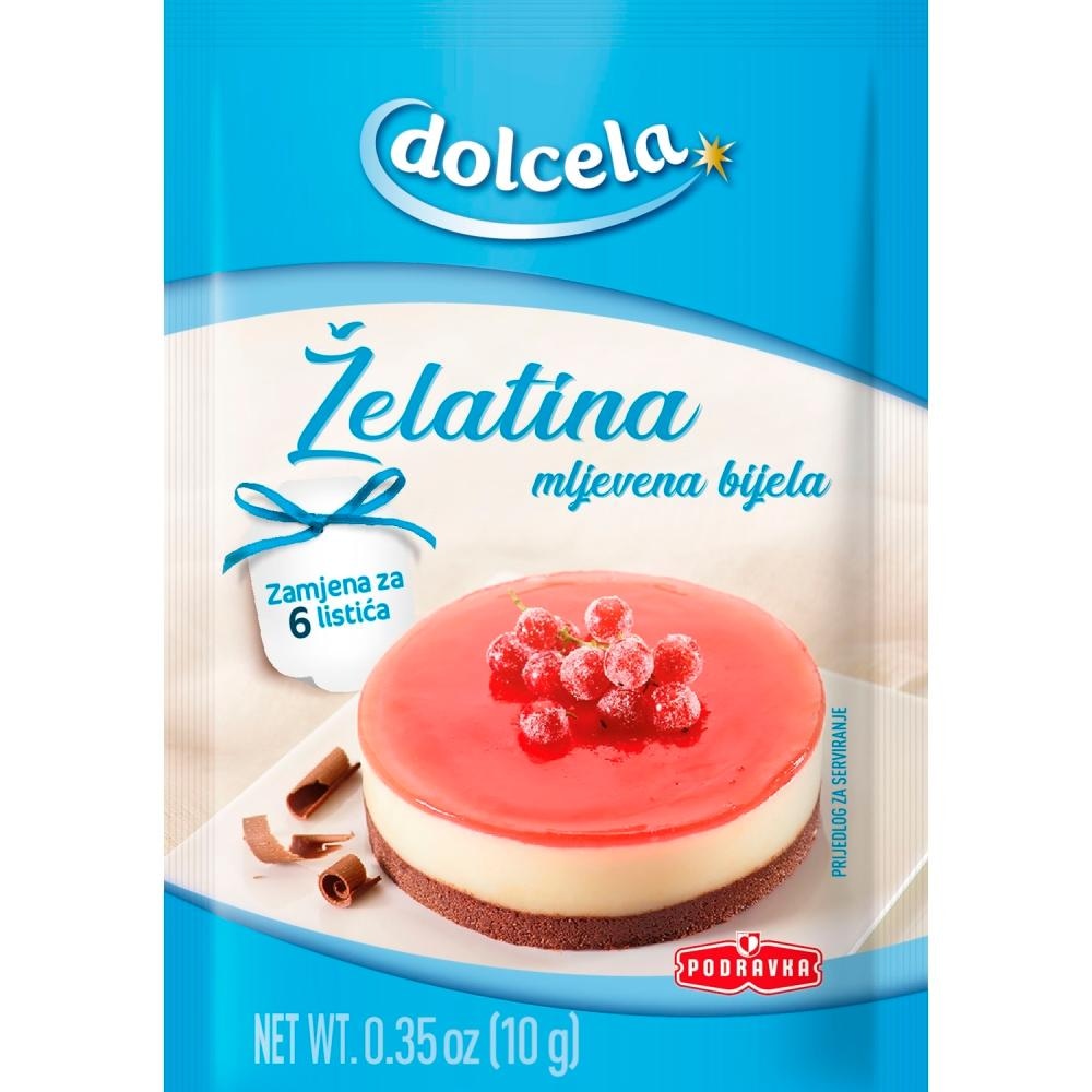 Želatina mljevena bijela 10 g