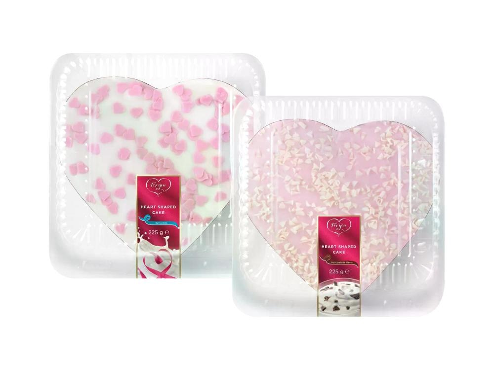 Torta u obliku srca 225 g - Akcija u trgovini Lidl