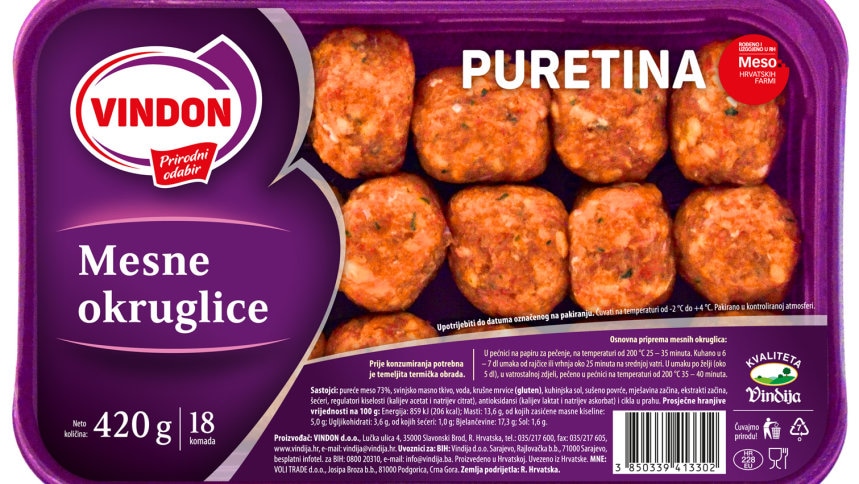 Vindon Mesne okruglice 420 g