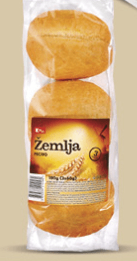 K Plus Žemlja 3/1, 180g