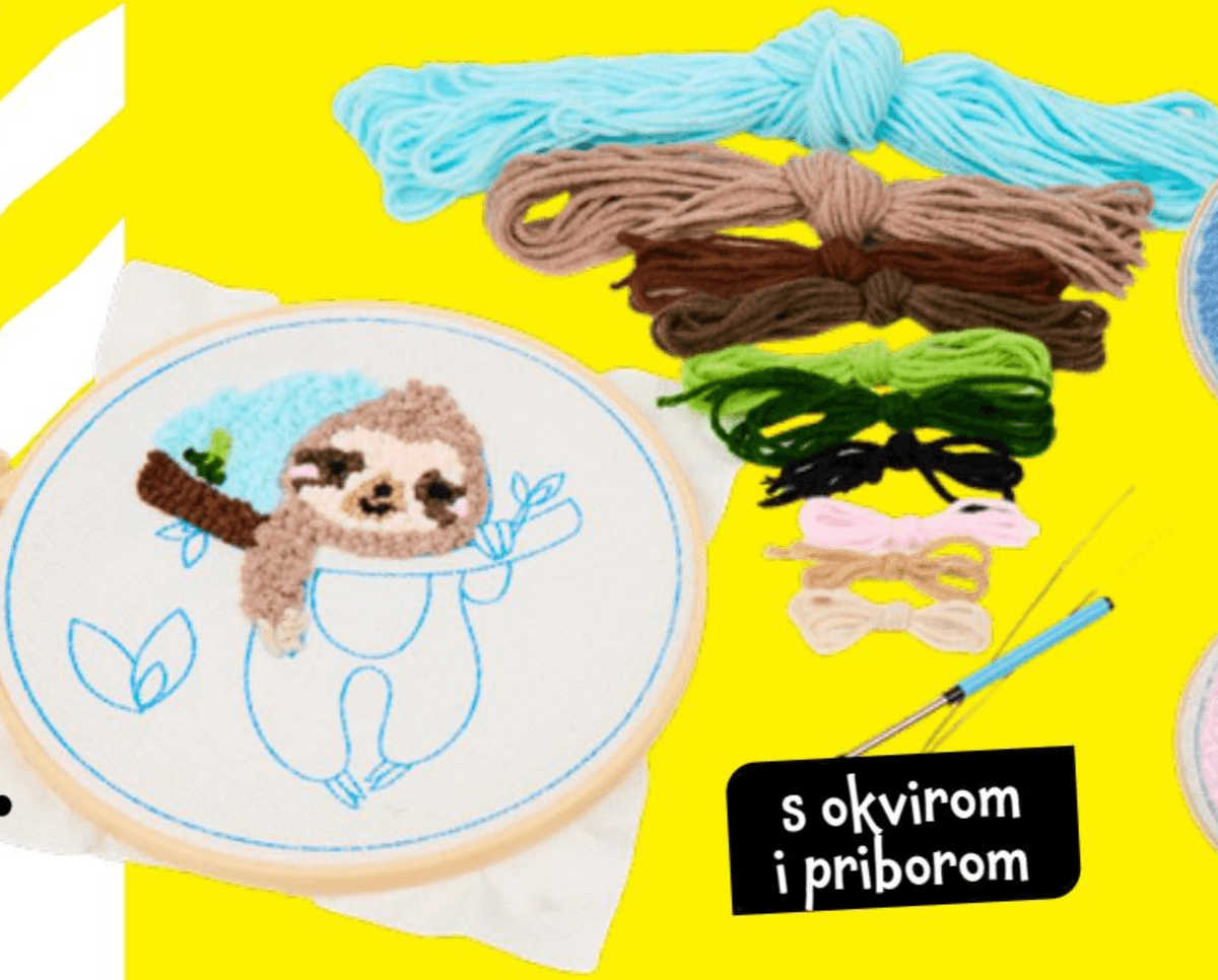 Komplet igla za probadanje - Akcija u trgovini Tedi