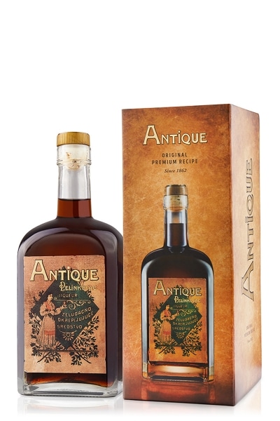 Antique Badel Pelinkovac 0,7 L + dvije čaše Badel