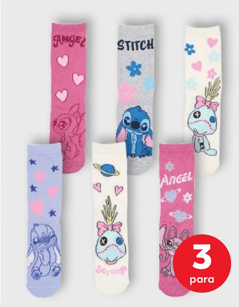 Čarape za djevojčice 3 para - Akcija u trgovini Kaufland