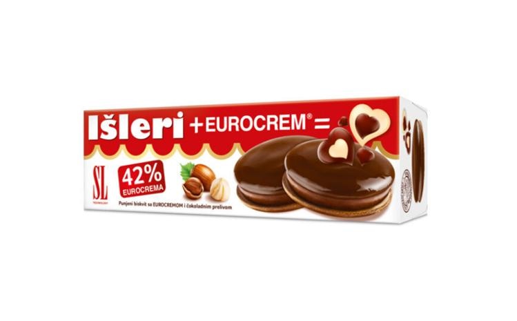 Išleri + Eurocrem Keks 125 g