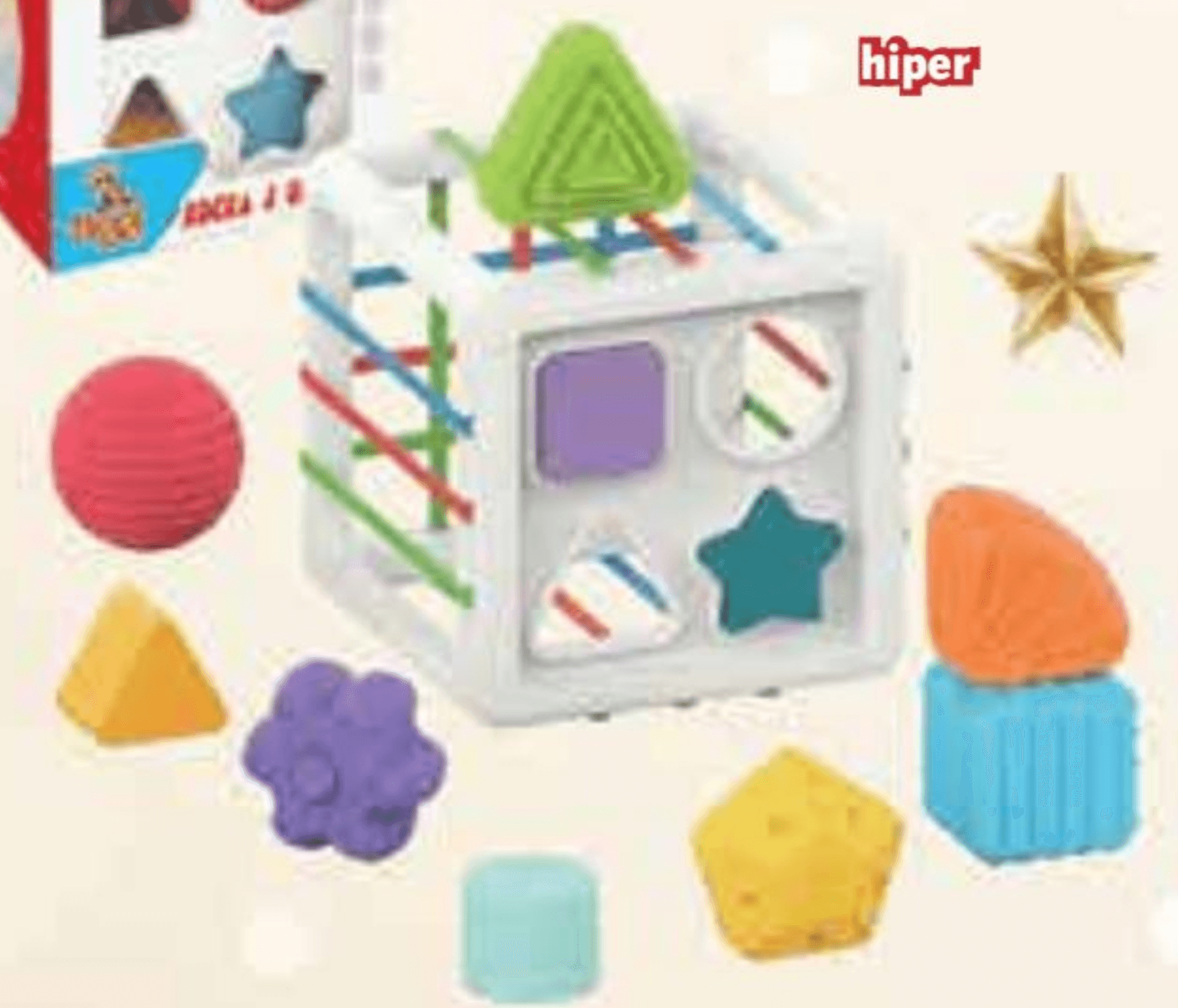 Baby kocka s oblicima 1 set