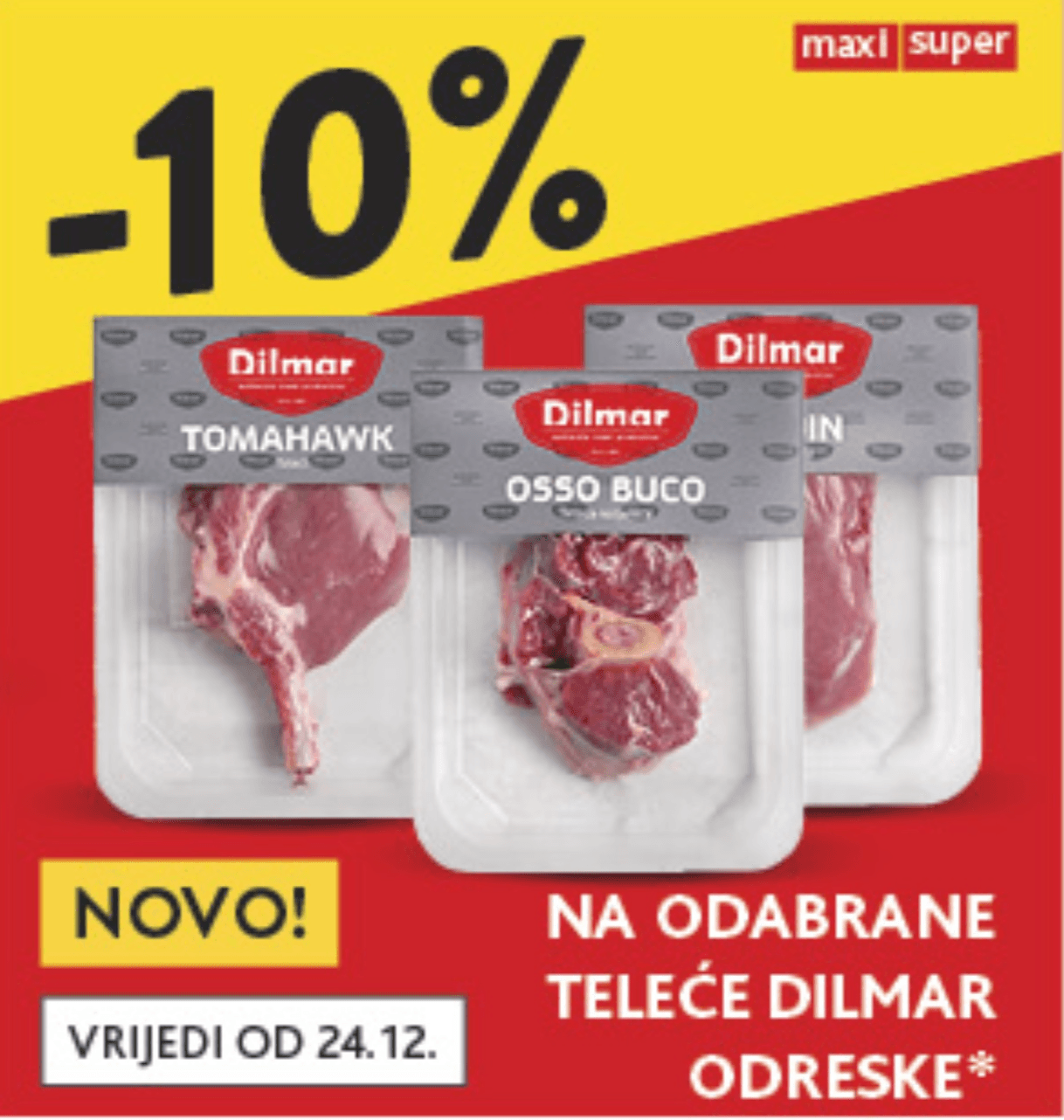 Odabrani teleći odresci