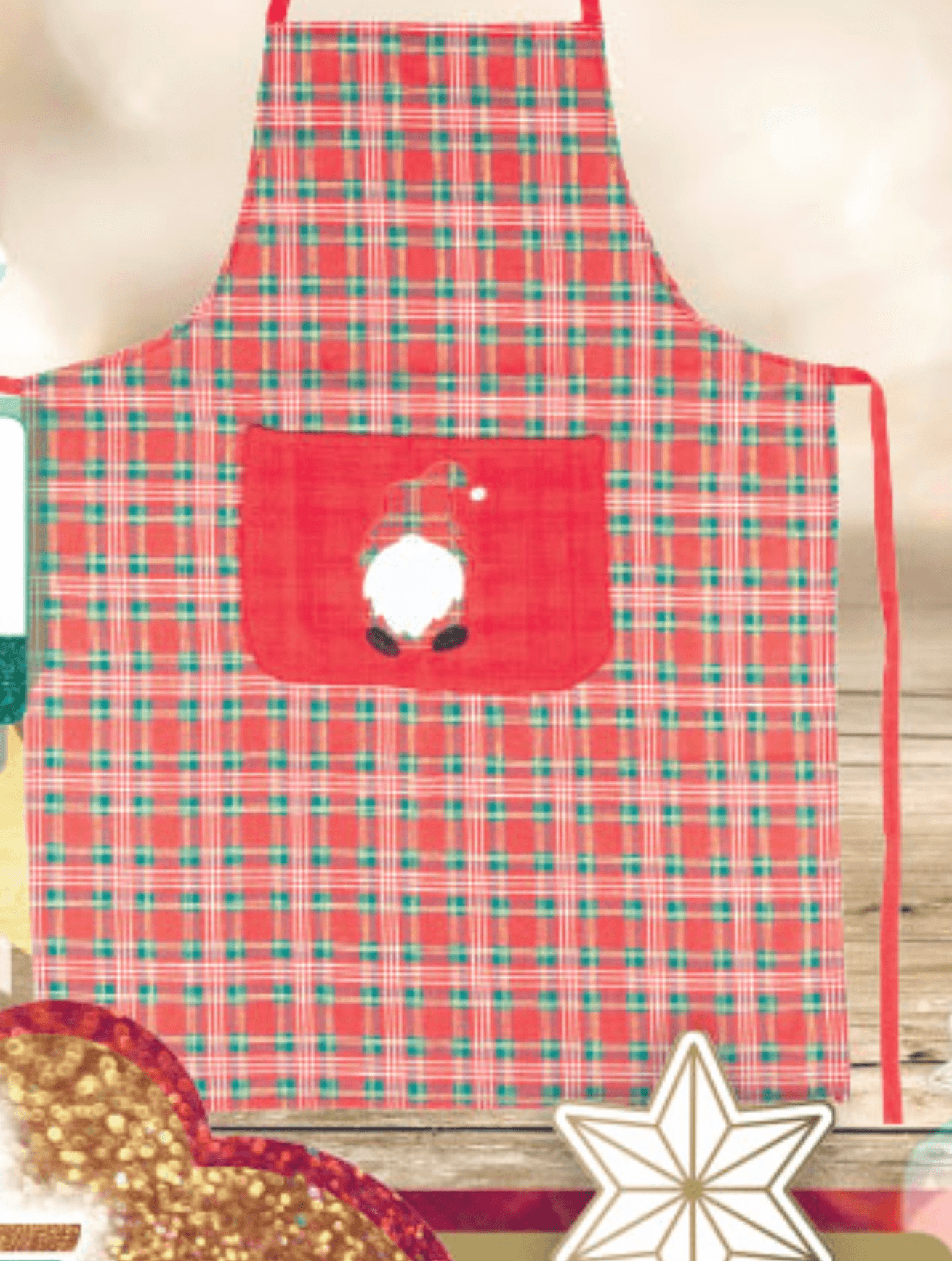 Pregača božićna 1 kom