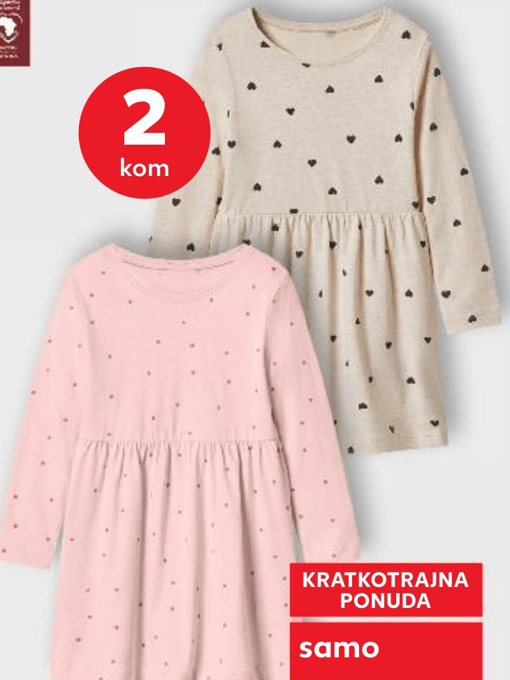 Kuniboo Haljina za djevojčice 2 kom - Akcija u trgovini Kaufland