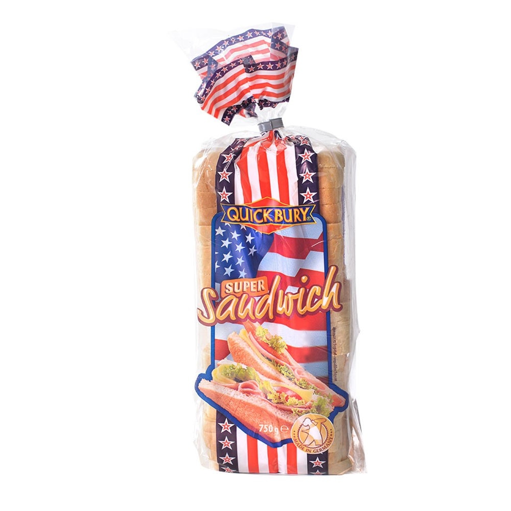 QUICKBURY Sandwich toast 750 g - Akcija u trgovini Ribola