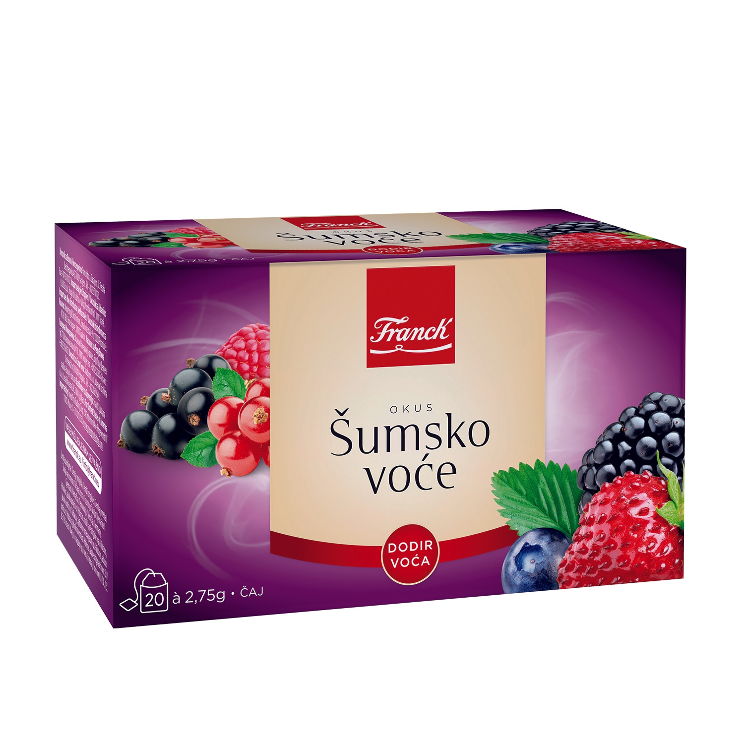 Čaj Franck Šumsko voće 55 g - Akcija u trgovini Boso