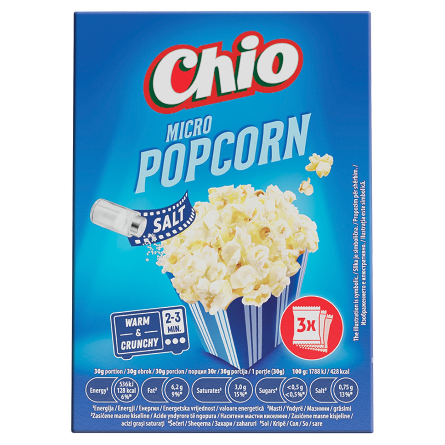 Chio Kukuruz za kokice 3 x 80 g