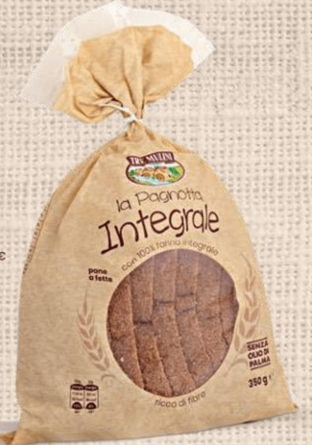 TRE MULINI KRUH S INTEGRALNIM BRAŠNOM 350 g - Akcija u trgovini Eurospin