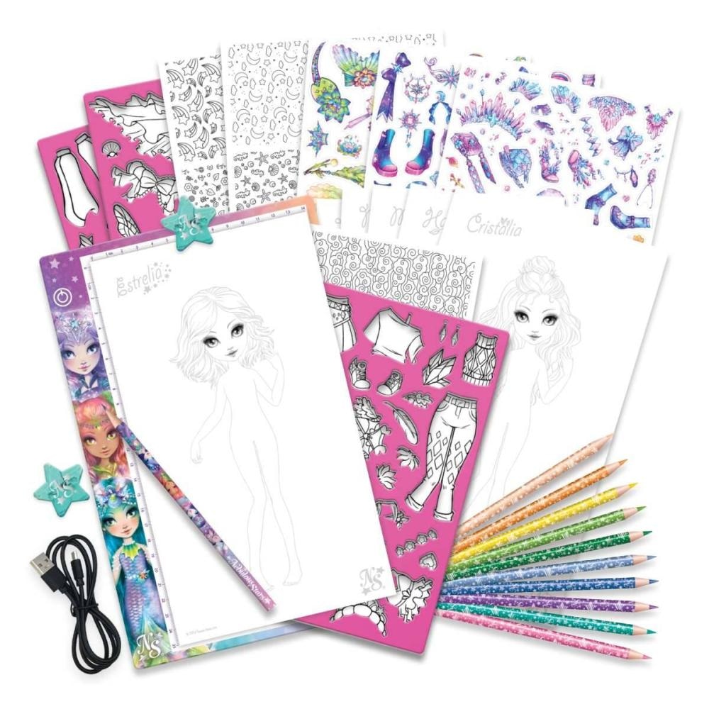 Svjetleća podloga - set za modno oblikovanje