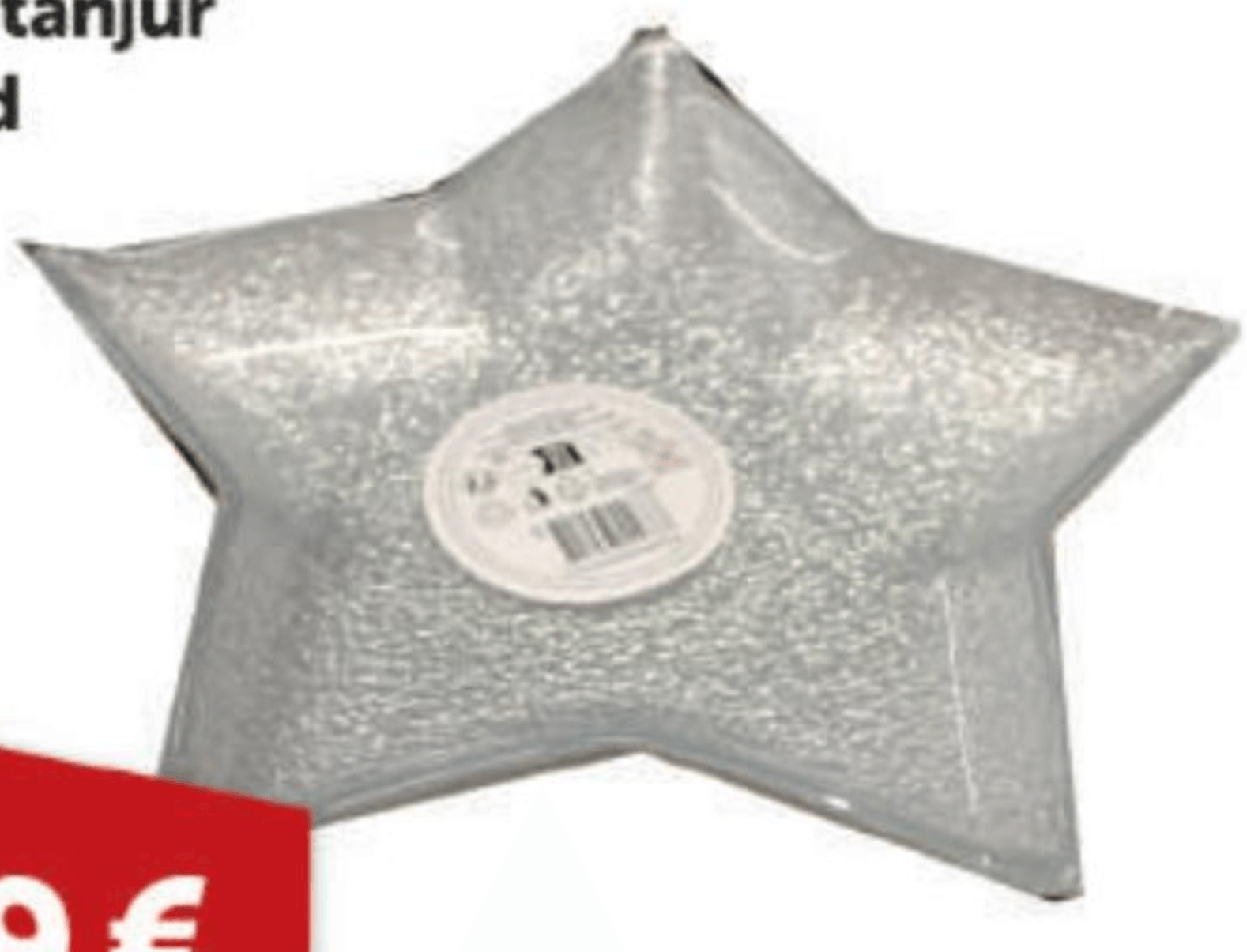 Božićni tanjur 1 komad