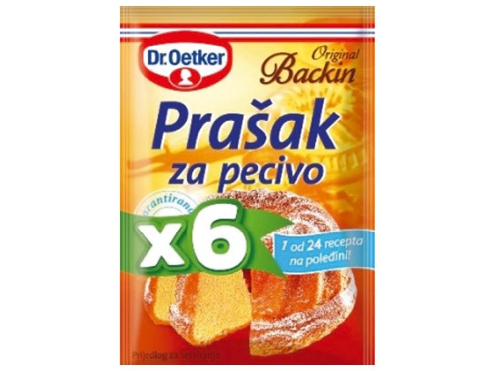 Prašak za pecivo Dr. Oetker 12 g (6+2 gratis)