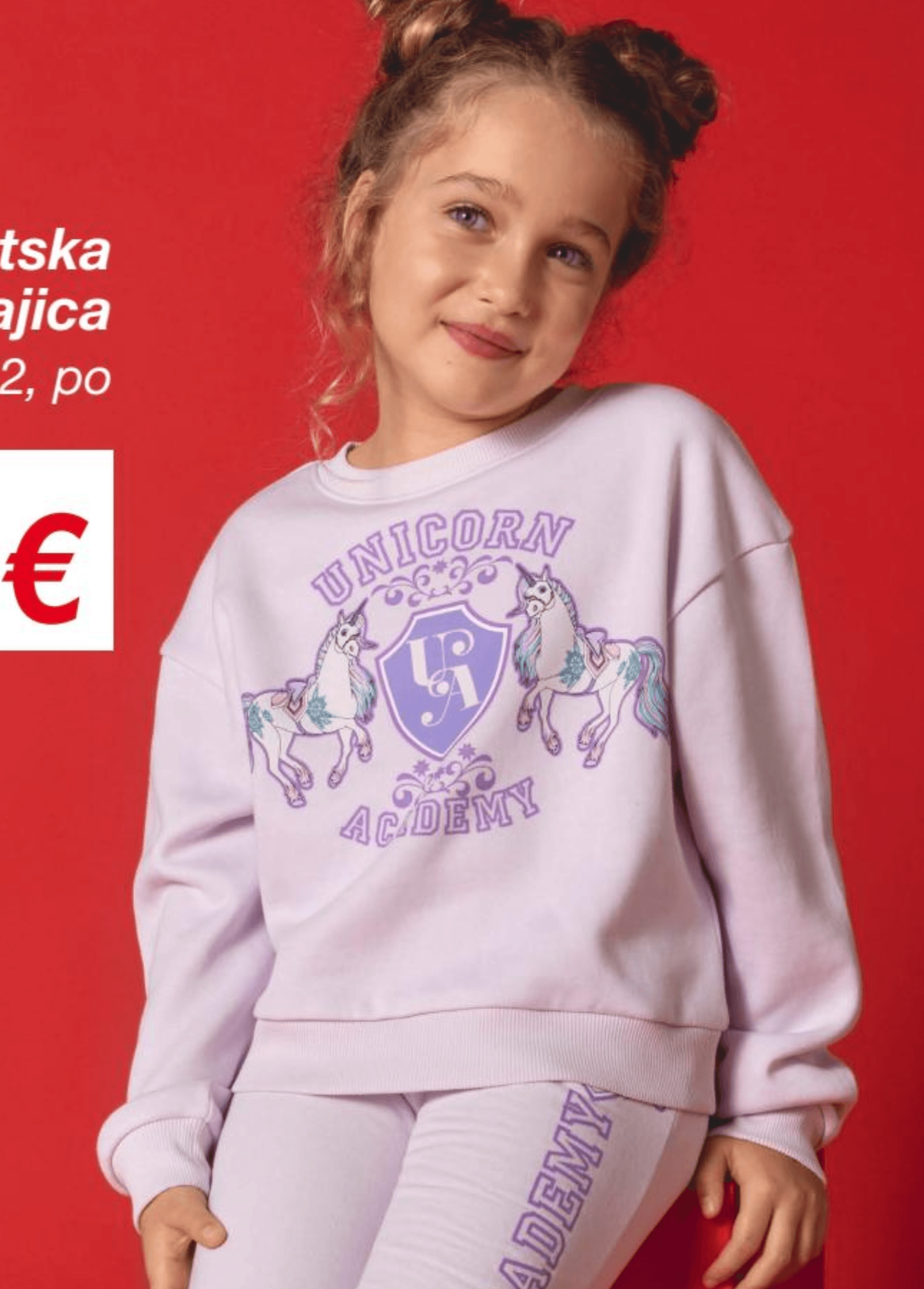 Dječja sportska majica Unicorn Academy