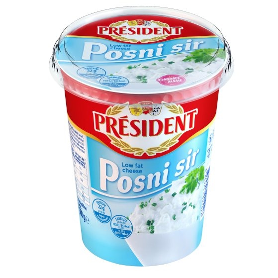 Président Sir svježi posni 500 g - Akcija u trgovini Metro