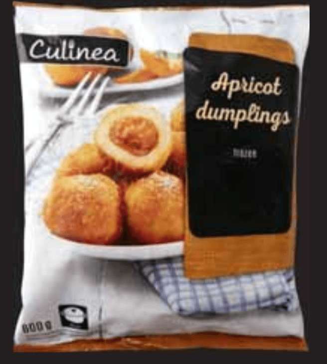 Culinea Knedle s punjenjem od marelice 600 g