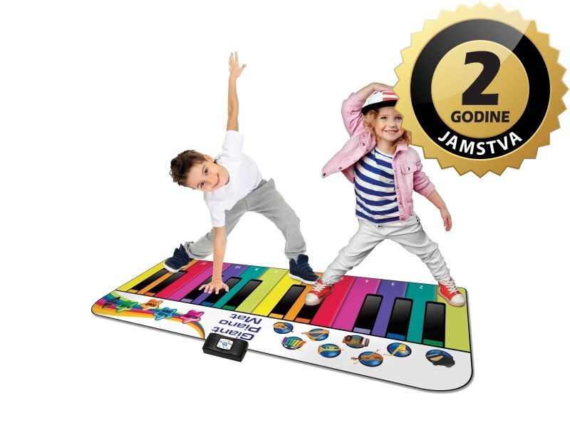 Piano-mat prostirka klavijatura za skakutanje N-Gear XXL