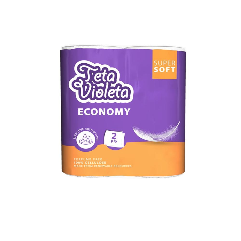 Teta Violeta Economy Papirnati ručnik 2 role - Akcija u trgovini Ribola