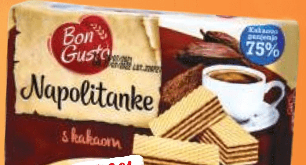 Bon gusto NAPOLITANKE 370 g