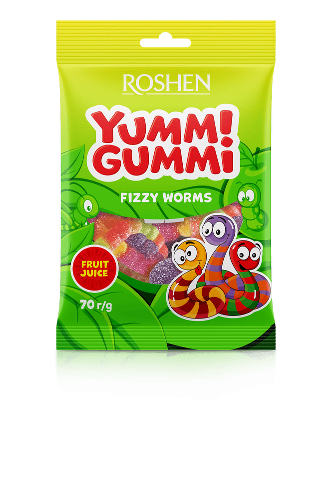YUMMI GUMMI Gumeni bomboni 70 g