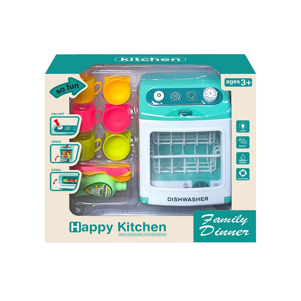 Set za igru - perilica za suđe Happy Kitchen