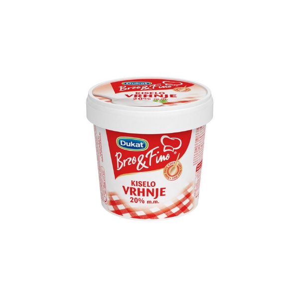 Dukat Kiselo vrhnje 900 g Dukat