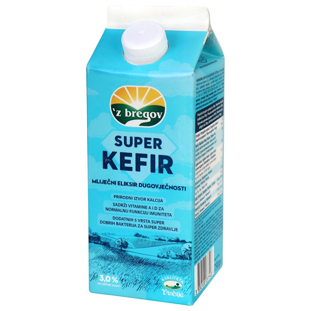 'z bregov Super Kefir 750 g - Akcija u trgovini Studenac